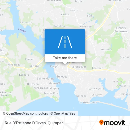Rue D'Estienne D'Orves map
