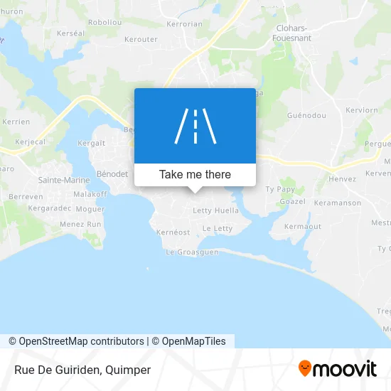 Rue De Guiriden map