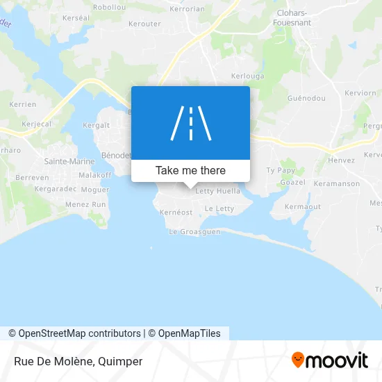 Rue De Molène map