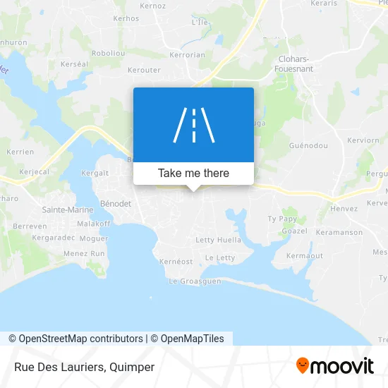 Rue Des Lauriers map