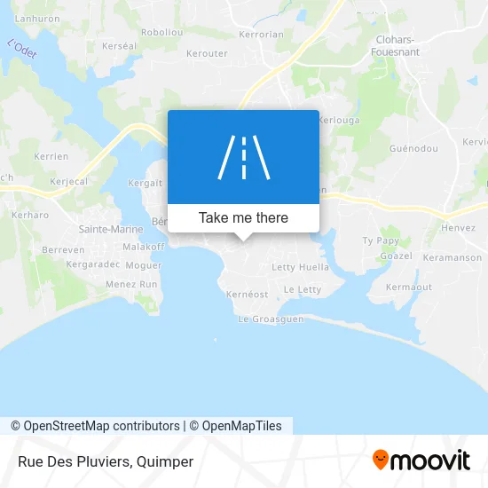 Rue Des Pluviers map