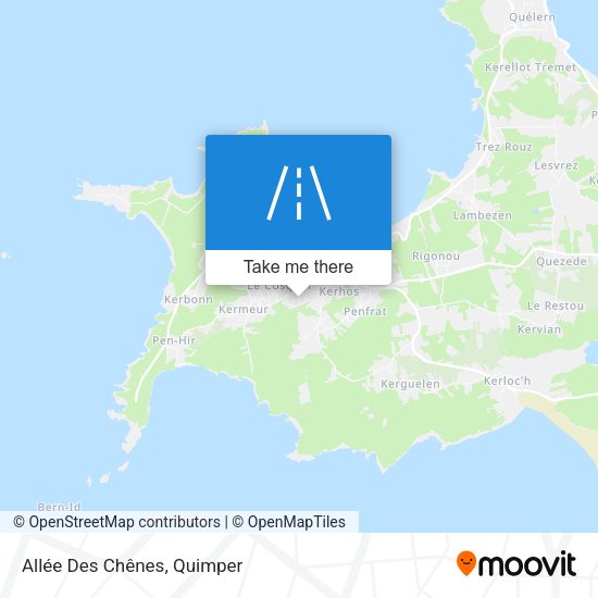 Allée Des Chênes map