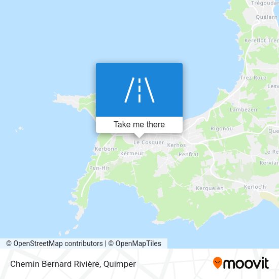 Chemin Bernard Rivière map
