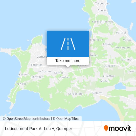 Lotissement Park Ar Lec'H map