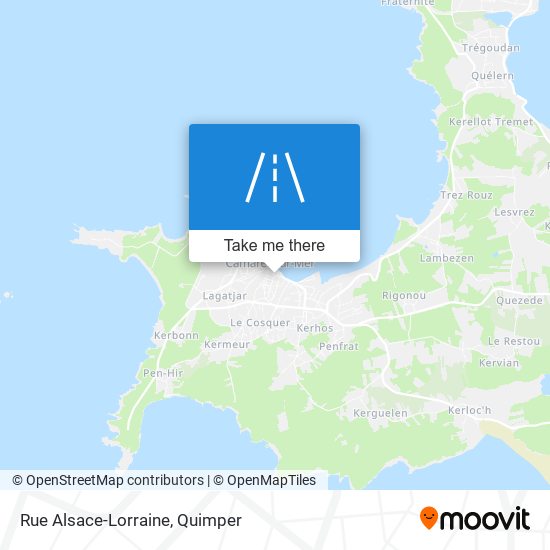 Rue Alsace-Lorraine map