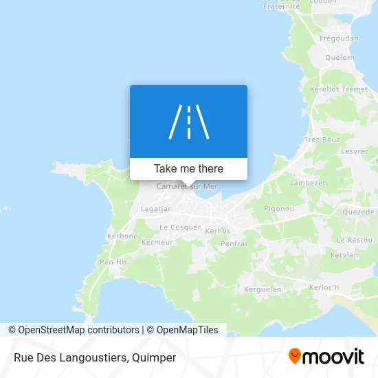 Rue Des Langoustiers map