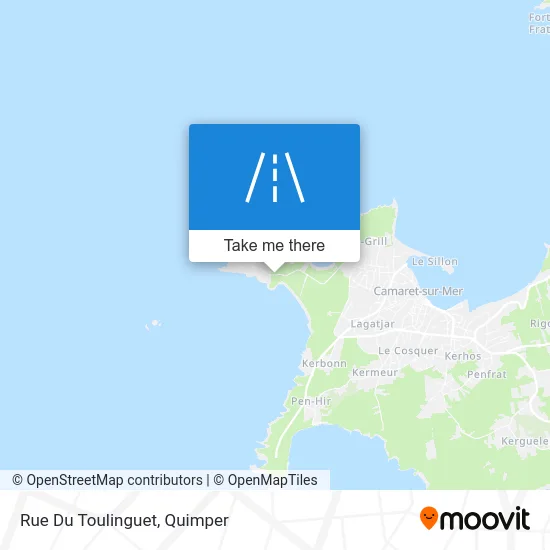 Rue Du Toulinguet map