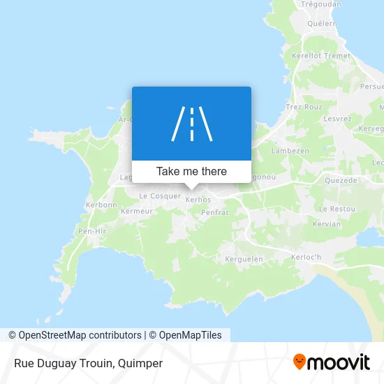 Rue Duguay Trouin map