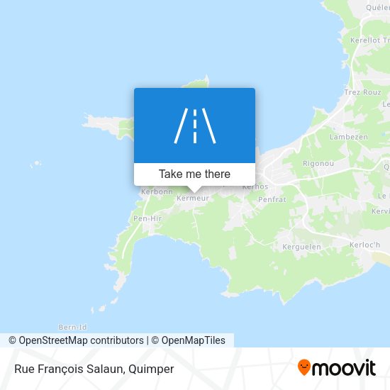 Rue François Salaun map