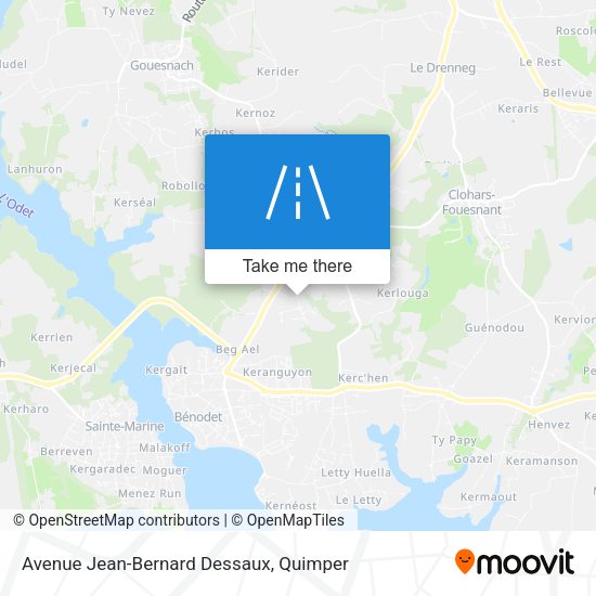 Avenue Jean-Bernard Dessaux map