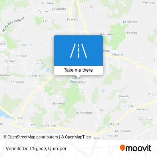 Venelle De L'Église map