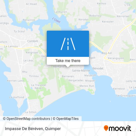 Impasse De Béréven map