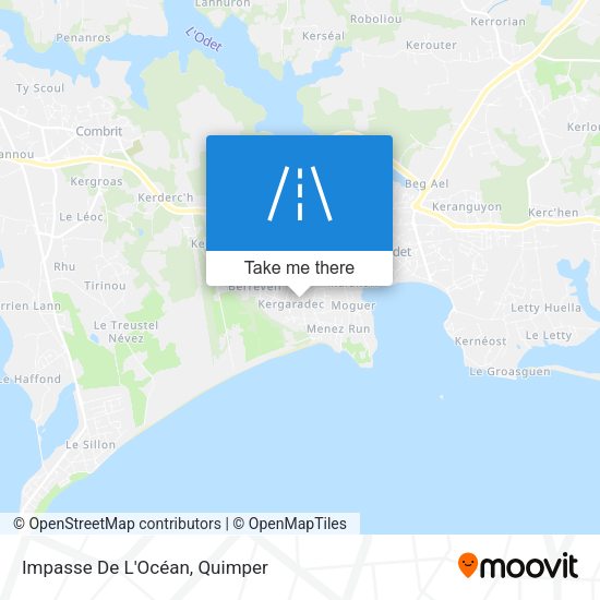Impasse De L'Océan map