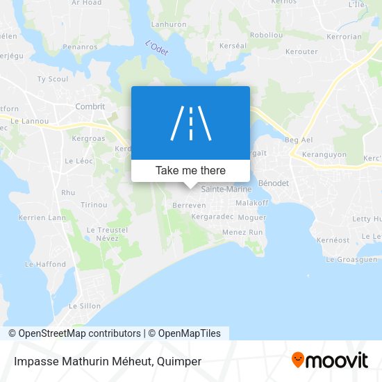 Impasse Mathurin Méheut map