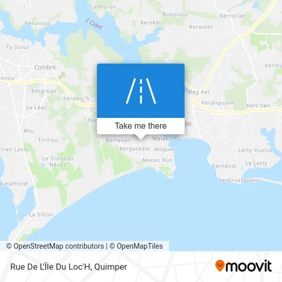 Rue De L'Île Du Loc'H map