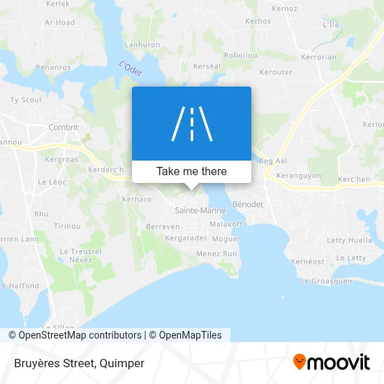 Rue Des Bruyères map