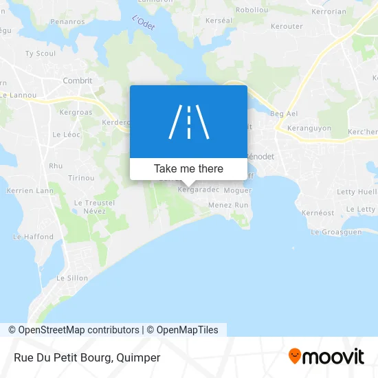 Rue Du Petit Bourg map