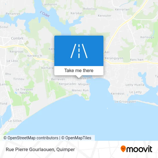 Rue Pierre Gourlaouen map