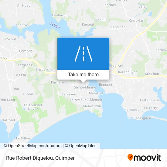 Rue Robert Diquelou map