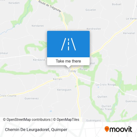 Chemin De Leurgadoret map