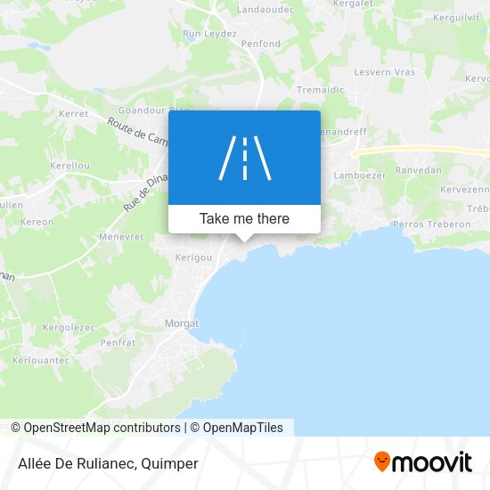 Allée De Rulianec map