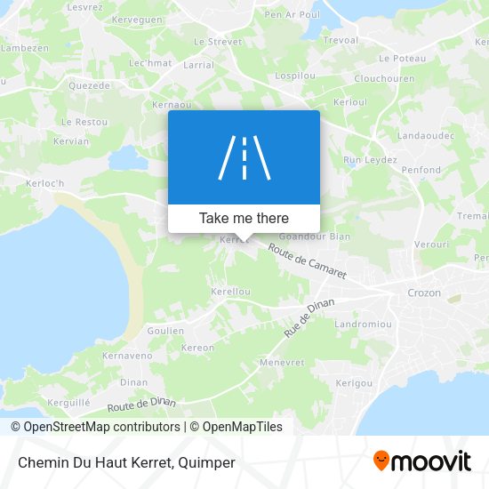 Chemin Du Haut Kerret map
