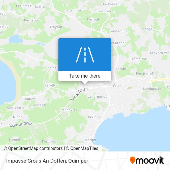 Impasse Croas An Doffen map