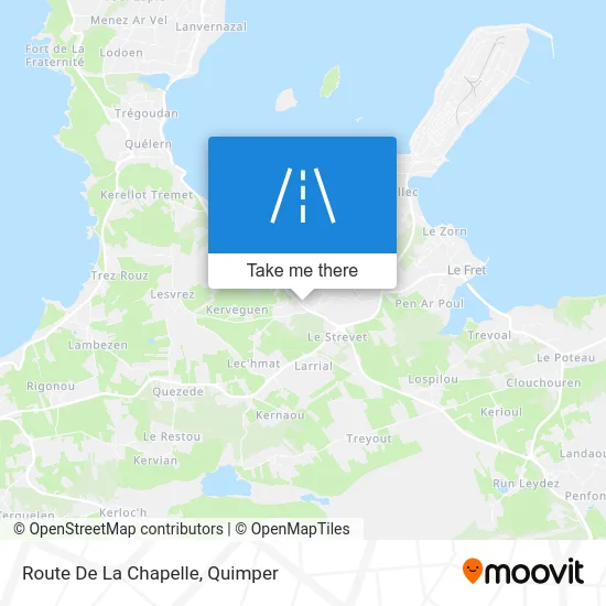 Route De La Chapelle map