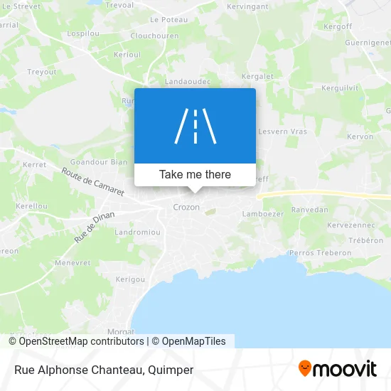 Rue Alphonse Chanteau map