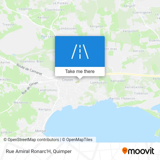 Rue Amiral Ronarc'H map