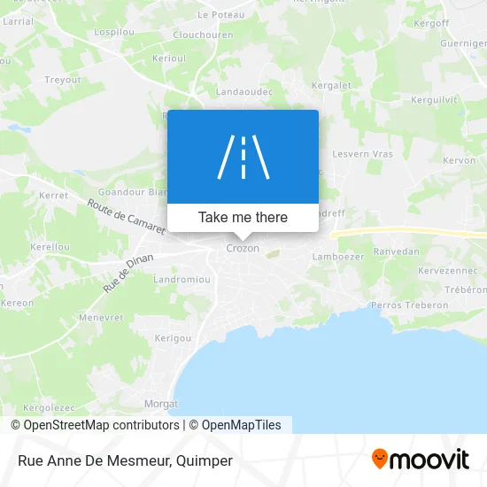 Rue Anne De Mesmeur map