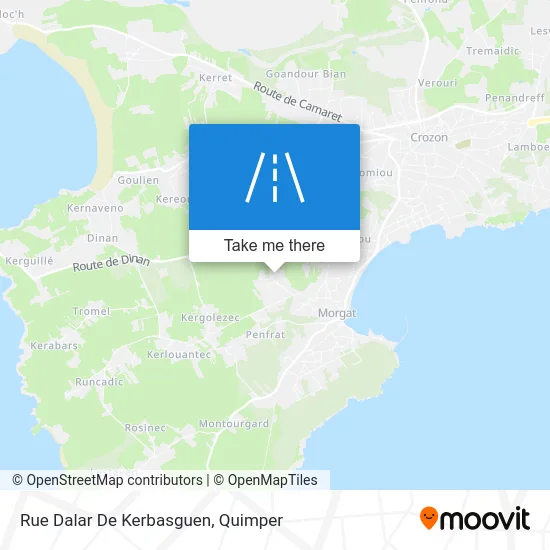 Rue Dalar De Kerbasguen map