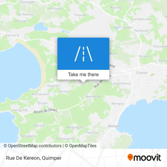 Rue De Kereon map