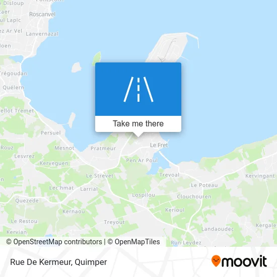Rue De Kermeur map