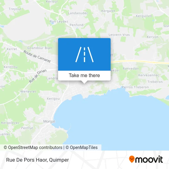 Rue De Pors Haor map