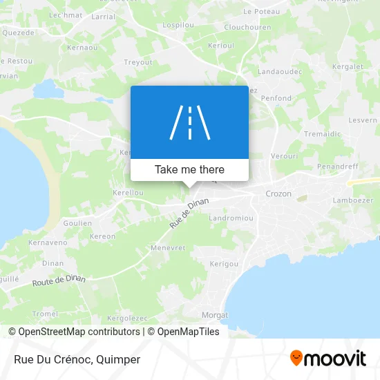 Rue Du Crénoc map