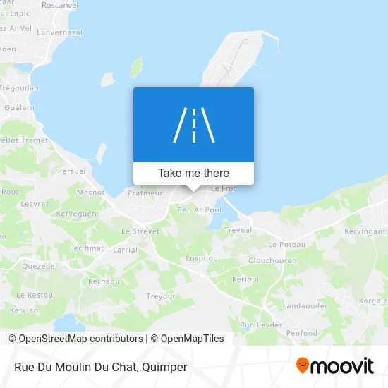 Rue Du Moulin Du Chat map