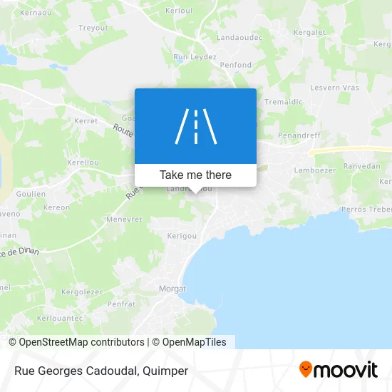 Rue Georges Cadoudal map
