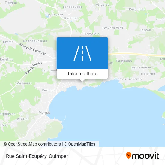 Rue Saint-Exupéry map