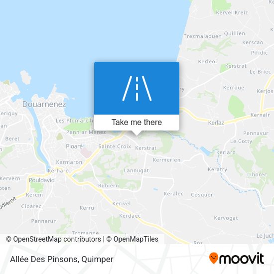 Allée Des Pinsons map