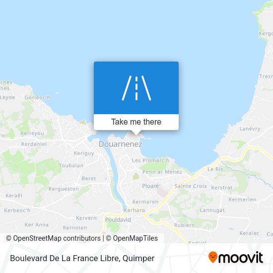 Boulevard De La France Libre map