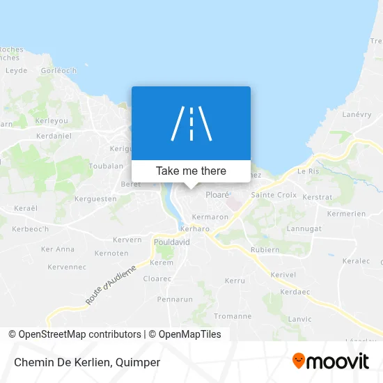 Chemin De Kerlien map