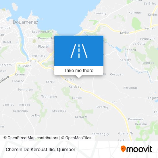 Chemin De Keroustillic map