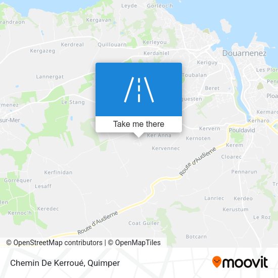 Chemin De Kerroué map