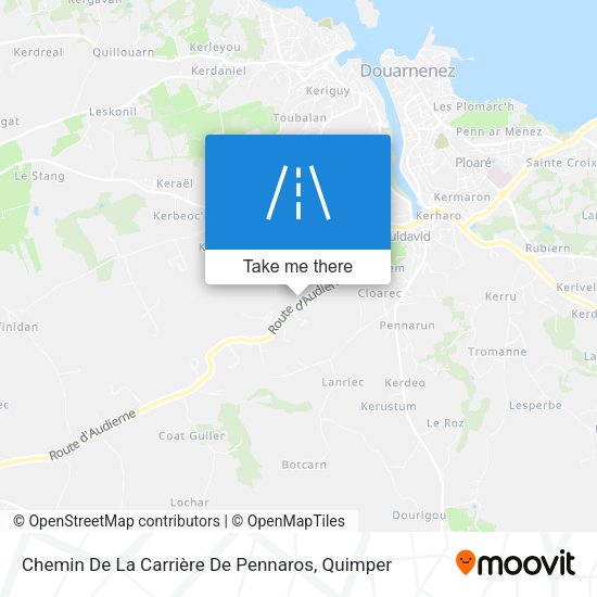 Chemin De La Carrière De Pennaros map