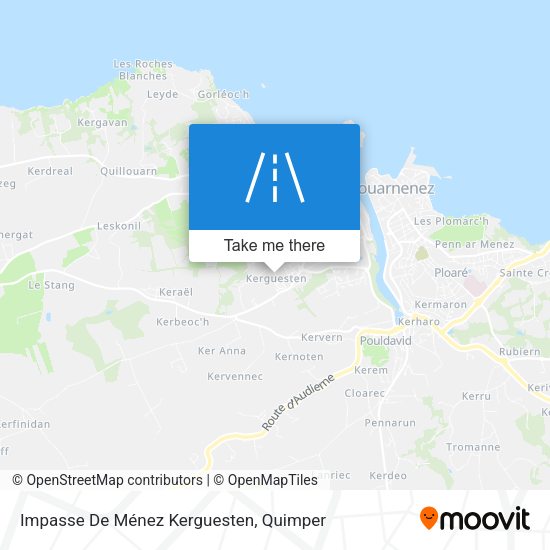 Impasse De Ménez Kerguesten map