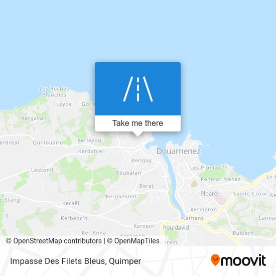Impasse Des Filets Bleus map