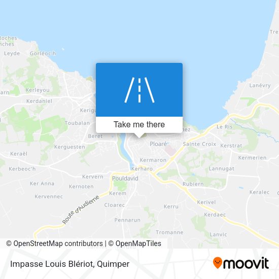 Impasse Louis Blériot map