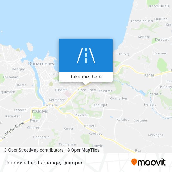 Impasse Léo Lagrange map