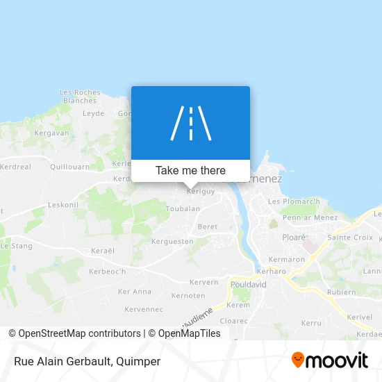 Rue Alain Gerbault map
